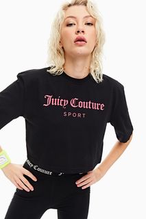 Футболка женская Juicy Couture JCAPB463/101 черная XS INT