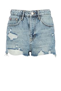 Шорты женские Miss Sixty JJ2480DX9062L1J570 синие 28 IT