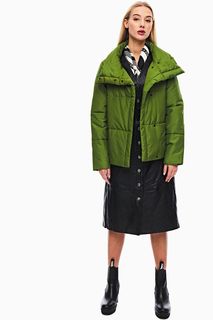 Куртка женская Selected 16074698 зеленая 34 EU