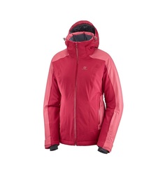 Куртка Горнолыжная Salomon 2019-20 Brilliant Jkt W Rio Red/Garnet Rose (Us:s)