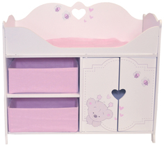 Кроватка-шкаф для кукол серия Рони Мини стиль 1 PAREMO