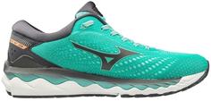Беговые Кроссовки Элит Mizuno Wave Sky 3 W Бирюзовый/Серый/Персик (Uk:6,5)