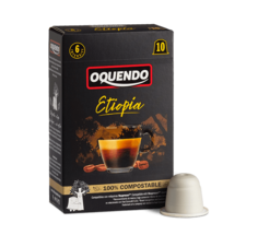 Капсулы Oquendo Ethiopia для кофемашин Nespresso 10 капсул