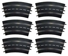 Автотрек Carrera Поворот 3/30° для треков Evolution DIG132, DIG124 Дополнительные части