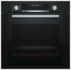 Встраиваемый электрический духовой шкаф Bosch HBG378EB0R Black
