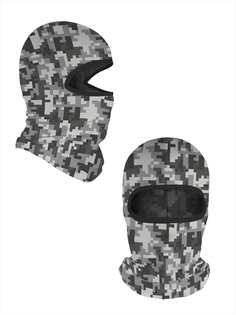 Маска балаклава подшлемник Камуфляж серый sfer.tex 715009