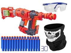Набор Nerf Восстание Ногтегрыз № 1 Бластер Зомби, Патроны 30 шт., бандана+очки