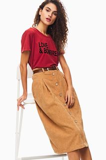 Футболка женская Blend She 204414 красная L INT