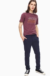 Брюки мужские Jack & Jones 12174985 синие 36/32 EU