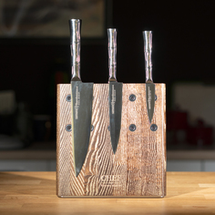 Комплект из 3 ножей Samura BAMBOO и подставки