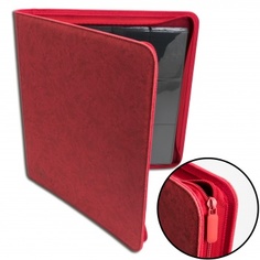 Альбом Blackfire 12-Pocket Premium Zip-Album - Red