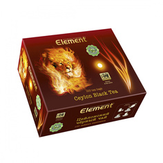 Чай Element "Big Leaf", чёрный, 100 пакетиков