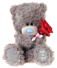 Мишка Тедди 18 см с розой Me to You