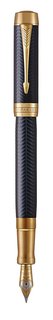 Parker Duofold - Blue Chevron GT, перьевая ручка, F