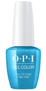 Гель-лак для ногтей OPI Iconic GelColor Teal the Cows Come Home 15 мл