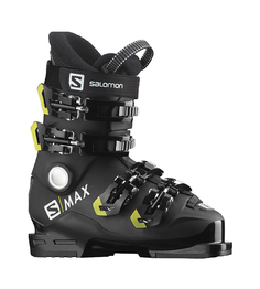 Горнолыжные ботинки Salomon S/Max 60T L Black/Acid Green (19/20) (22.5)