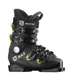 Горнолыжные ботинки Salomon S/Max 60T M Black/Acid Green (19/20) (18.0)