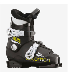 Горнолыжные ботинки Salomon Team T2 Black/Acid Green/White (19/20) (18.0)