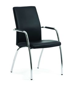 Стул Well Seat/Иск. кожа черная Профофис