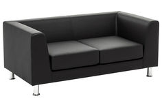 Диван Кожа черная Профофис