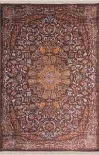 Ковер коллекции «Crown Jewel» V81127-DBRN, Бельгия из вискозы 240x340 см Kover.Ru