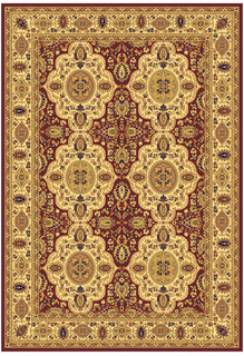Ковер коллекции «Brilliance» V500-RED, Бельгия из вискозы 200x290 см Kover.Ru