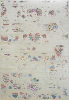 Ковер коллекции «Spring Soul» 00G067-IVR S3, Бельгия из вискозы 290x200 см Kover.Ru