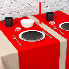 Комплект декоративных дорожек на стол из 2 шт. Марсиана, Altali, 140x40 см, 2-Z160/1