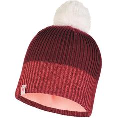 Шапка Buff Jr Knitted&Polar Hat Audny Wine