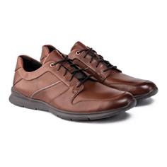 Полуботинки мужские Clarks Un Tynamo Flow коричневые 44 EU
