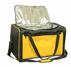 Сумка изотермическая Woodland "ISOTERM", 45 л (желтый)