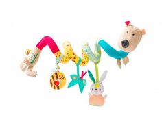 Подвес Lilliputiens Медвежонок Цезарь спиральный