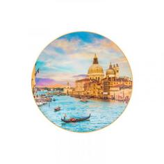 Тарелка декоративная Elan gallery, Венеция, 20x20x2 см