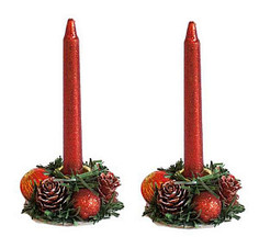 Набор свеча и подсвечник Flatel MC-1903092 12 см