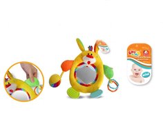 Мягкая погремушка с зеркальцем Мини-Бамбини S+S Toys