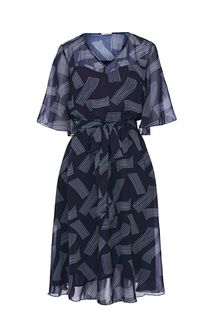 Платье женское Argent VLD2001418 синее 52 RU