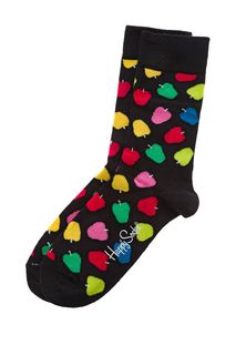 Носки мужские Happy Socks APP01 9001 черные 41-46 EU