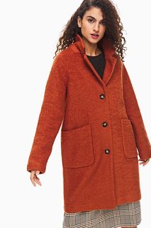 Пальто женское Blend She 204359 оранжевое XS INT