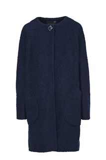 Пальто женское Argent VZU908018 синее 52 RU