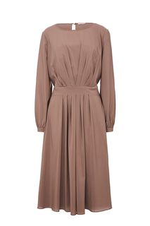 Платье женское Argent VLD2001204 коричневое 52 RU