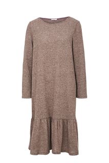 Платье женское Argent VZD908604 коричневое 52 RU