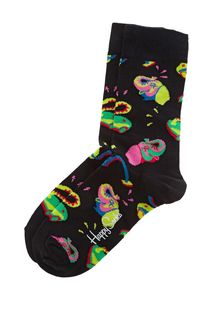 Носки мужские Happy Socks CEL01 9000 черные 41-46 EU