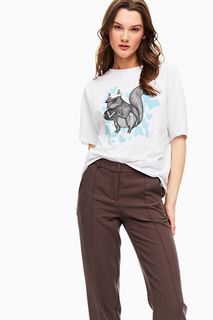 Футболка женская PAROLE by Victoria Andreyanova P-SS20-103-1 белая L INT
