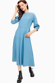 Платье женское PAROLE by Victoria Andreyanova P-FW19-3488 синее 50 RU