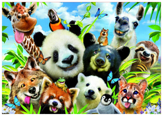 Пазл Educa Селфи с ламой 1000 элементов