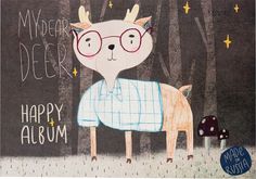 Альбом для рисования "Happy", А4, 30 листов Kroyter