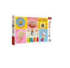 Пазлы Сладкая неделя, 1000 деталей Trefl