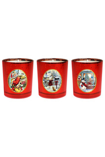 Набор свечей Mister Christmas Collection KG-SET-1 Зимняя сказка 7 см