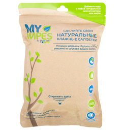 Салфетки Potette Plus 2 в 1, 20 влажных и 10 сухих