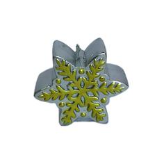 Свеча новогодняя Феникс Present 78310 Серебряная звездочка 5,8 см
